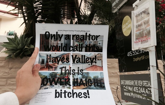 Hacked Brochure Takes Issue With Realtor's Hayes Valley/Lower Haight Definition