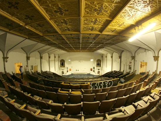 A Peek Inside The Harding Theater, Slated For Bar/Arcade Renovation
