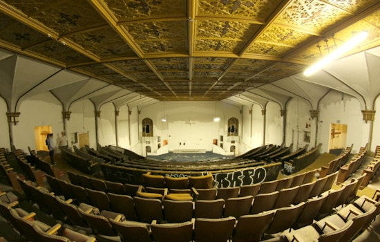 A Peek Inside The Harding Theater, Slated For Bar/Arcade Renovation