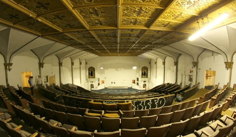 A Peek Inside The Harding Theater, Slated For Bar/Arcade Renovation