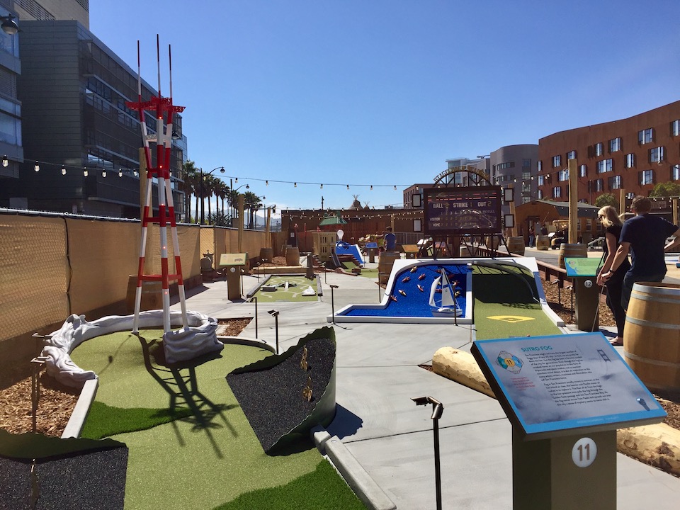Now open in Mission Bay: SF's first outdoor mini-golf course
