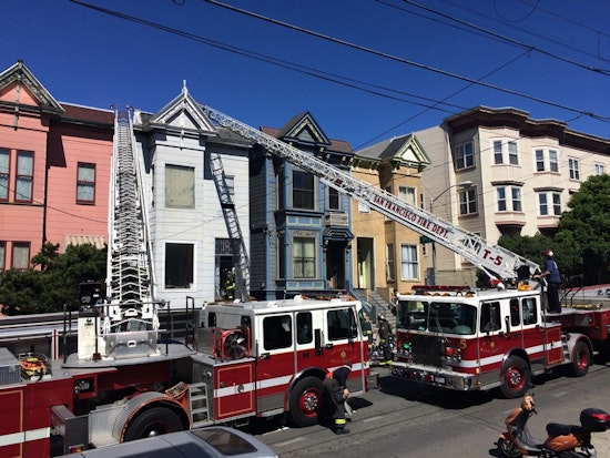 Fire Quickly Contained At 934 Oak Street