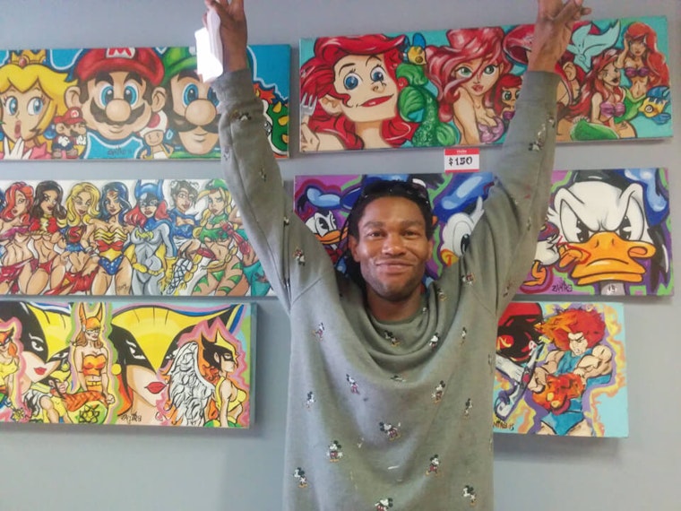 Meet Zamiro Bennem, The Man Behind Mid-Market's 'Free Art Show'