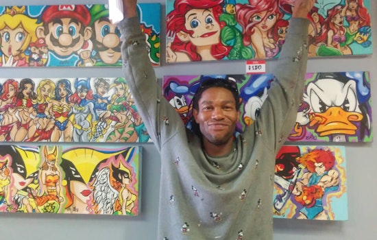 Meet Zamiro Bennem, The Man Behind Mid-Market's 'Free Art Show'