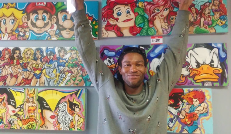 Meet Zamiro Bennem, The Man Behind Mid-Market's 'Free Art Show'