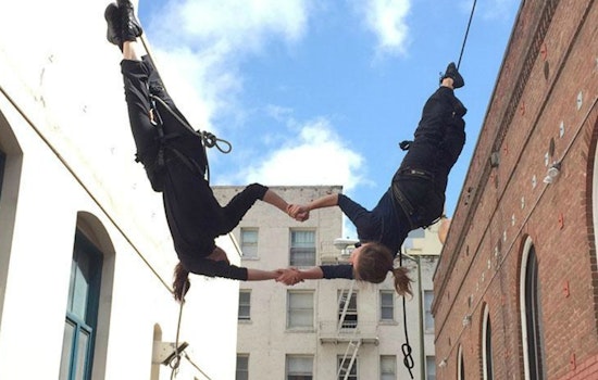Aerial Dance Performances Begin in Continuum Alley Tonight
