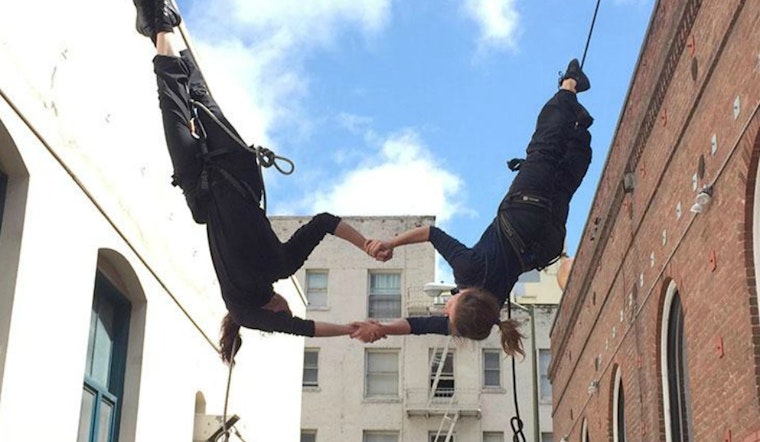 Aerial Dance Performances Begin in Continuum Alley Tonight