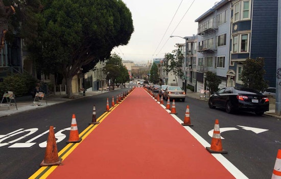 Checking In On Lower Haight Street's Muni-Only Lanes