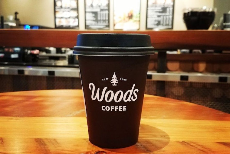 Woods Coffee opens drive-through shop at Hotel 116 in Bellevue