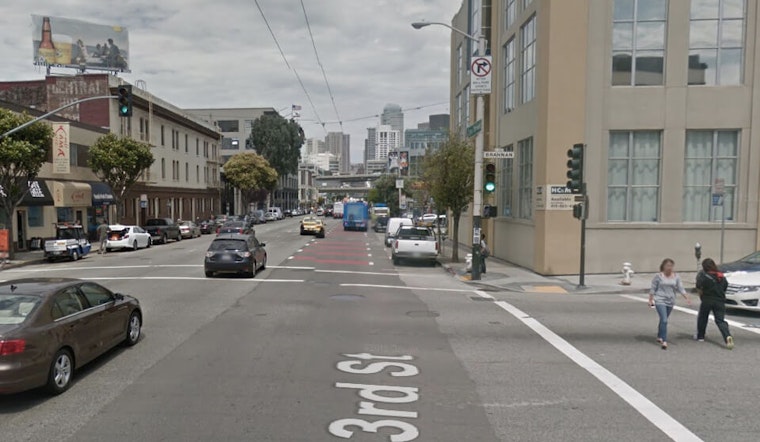 Pedestrian Struck By Van, Critically Injured At Third & Brannan