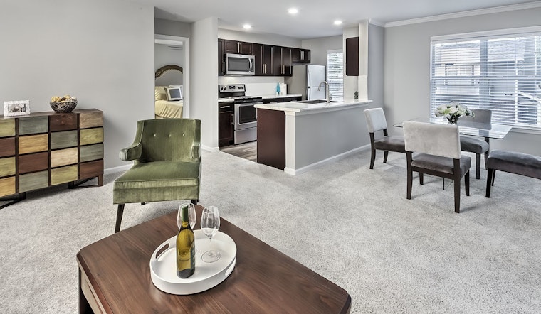 What does $1,000 rent you in Apex, today?