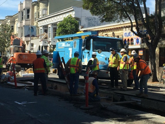 Today's Upper Haight Gas Leak Due To Shoring Wall Collapse [Updated]