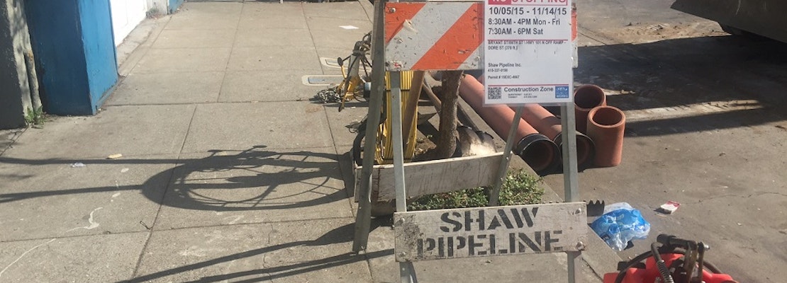 Bryant Street Sewer Construction To Continue Through February