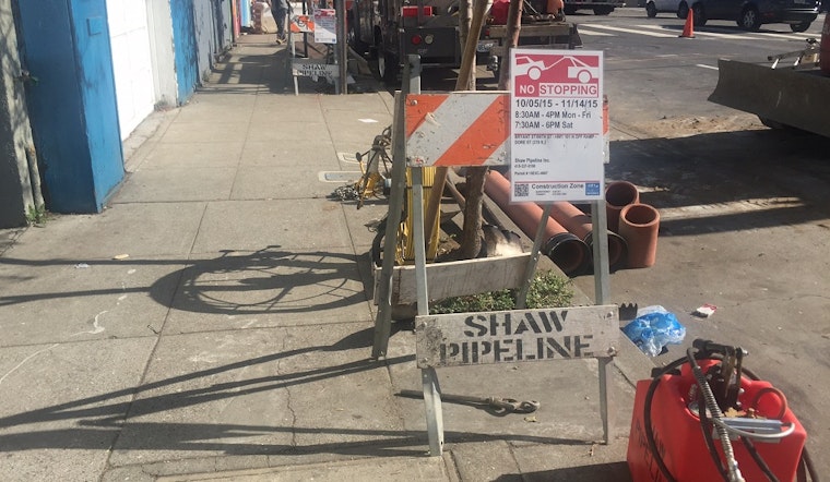 Bryant Street Sewer Construction To Continue Through February