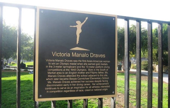 Victoria Manalo Draves Park Plaque To Be Unveiled Saturday