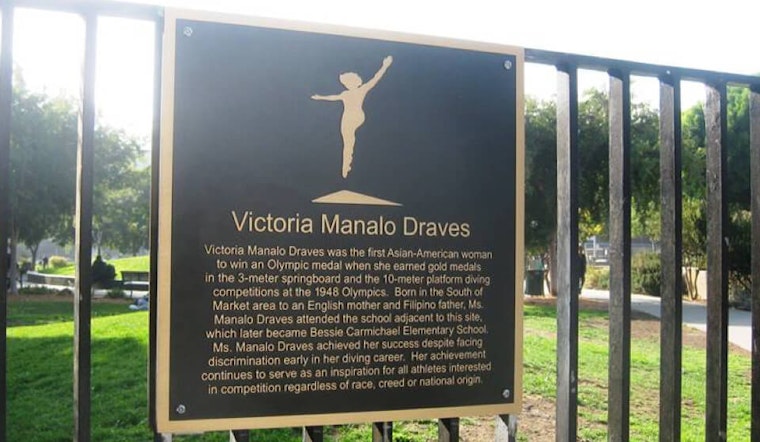 Victoria Manalo Draves Park Plaque To Be Unveiled Saturday