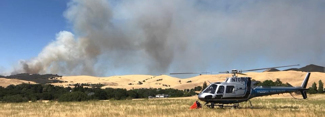 With California fires raging, agency takes action to prevent a blaze in the East Bay hills