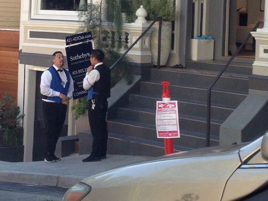 Photo: Is Valet Parking For Open Houses Now A Thing?