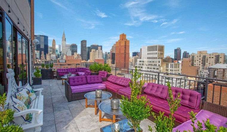 The Blue Rooftop opens in Midtown with cocktails, views and Mediterranean fare