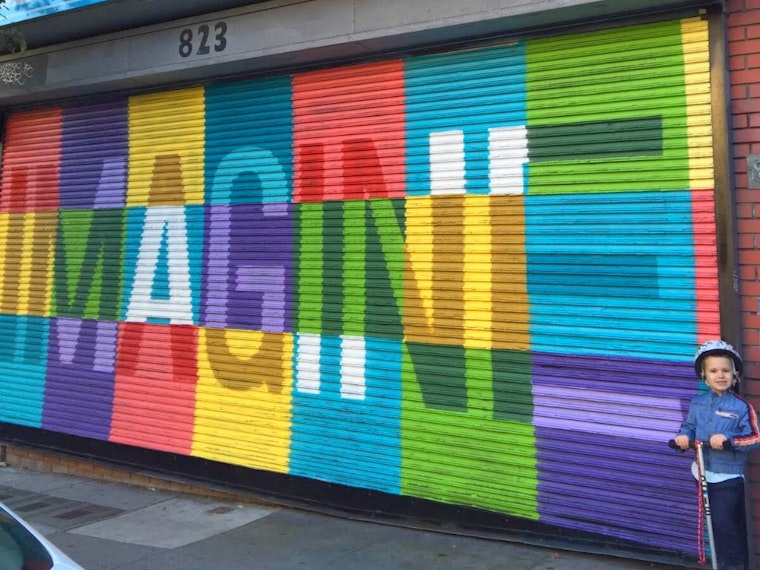 Our Victorian Schoolhouse Gets New Mural After Vandalism