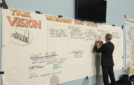 Community Shares Ideas For Port's Future At Waterfront Vision Workshop