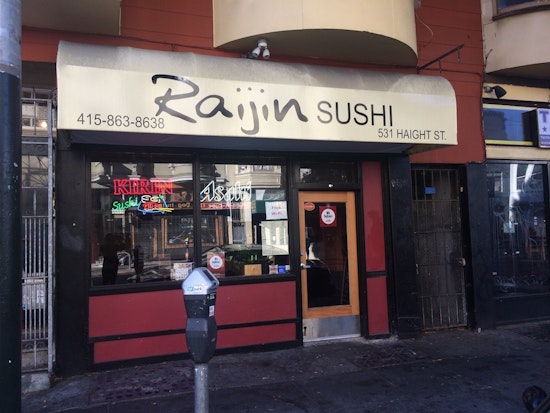 'Hot Zushi' Headed To Raijin Sushi Space On Haight