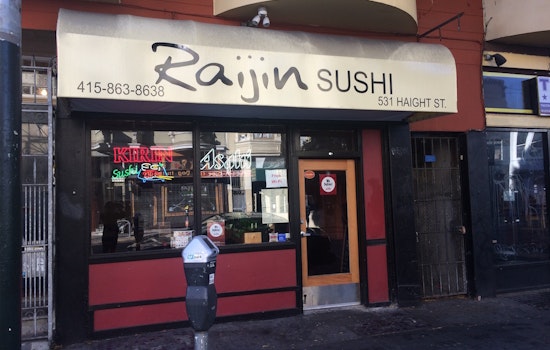 'Hot Zushi' Headed To Raijin Sushi Space On Haight