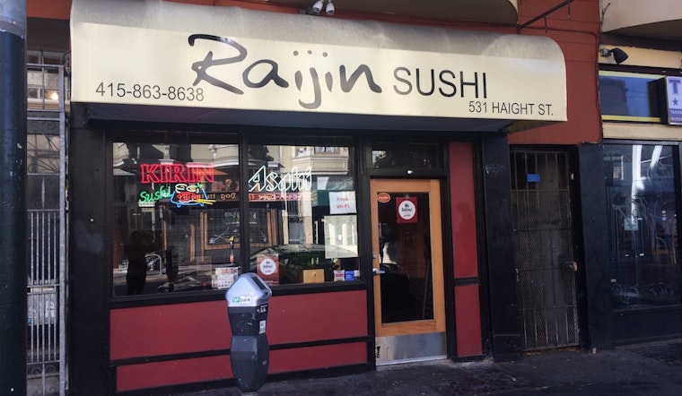 'Hot Zushi' Headed To Raijin Sushi Space On Haight