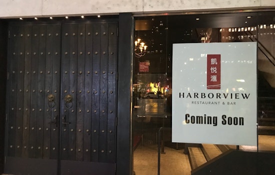 Harborview Restaurant & Bar to take over Embarcadero Center's Crystal Jade space this fall