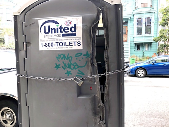 Castro Crime: Portable toilet arson, car robbery turns into assault, more