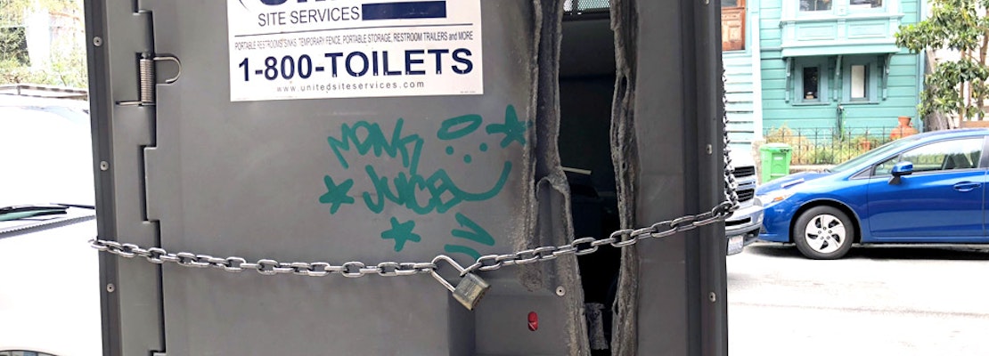 Castro Crime: Portable toilet arson, car robbery turns into assault, more