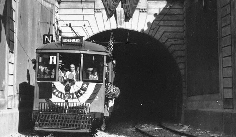 87 Years Ago Today: The N-Judah's First Run From Ferry Building To Ocean Beach