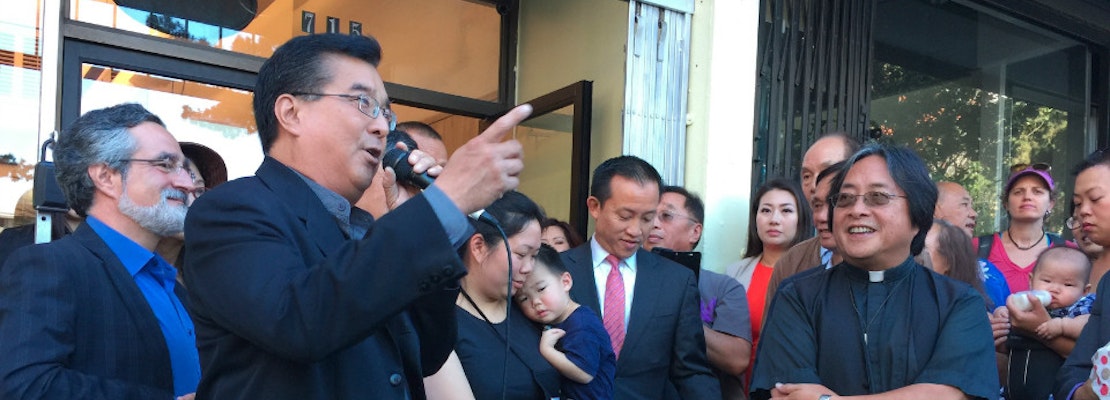 Sam Wo Restaurant Reopens Among Throngs Of Well-Wishers, Dignitaries