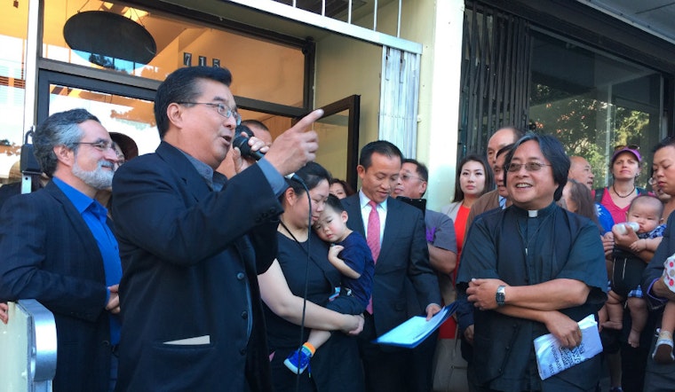 Sam Wo Restaurant Reopens Among Throngs Of Well-Wishers, Dignitaries