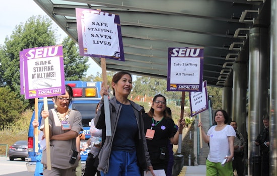 Laguna Honda Hospital staff walk out in protest of 'continuous' staffing shortages