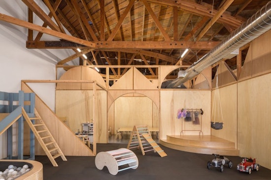 Santa Monica's new Big and Tiny is play area for kids, co-working space for parents