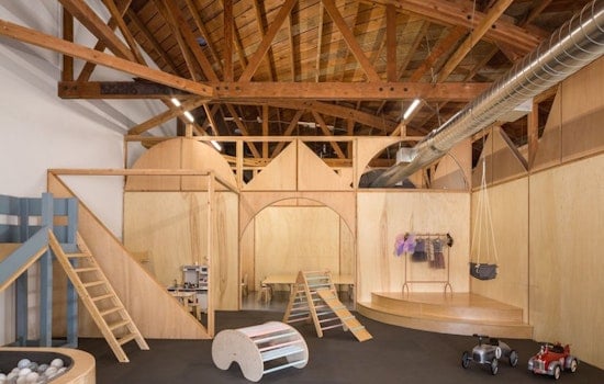 Santa Monica's new Big and Tiny is play area for kids, co-working space for parents