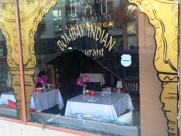 Market Street's Bombay Indian Restaurant Vandalized