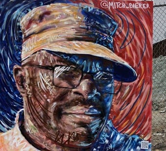 Artist Mitch Bierer talks new Alamo Square murals, SF's homelessness crisis
