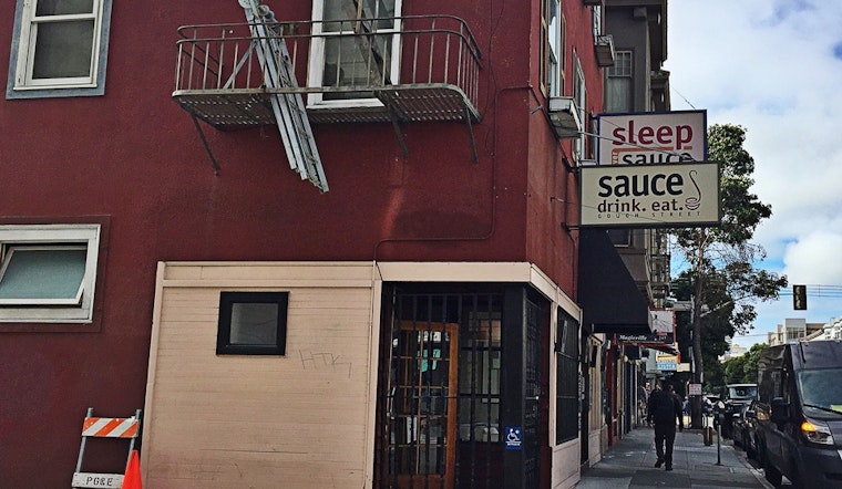 Hayes Valley's Sauce building sold, restaurant to shutter