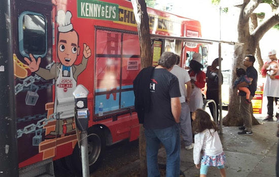 'Inside The NBA' Food Truck Visits Hayes Valley