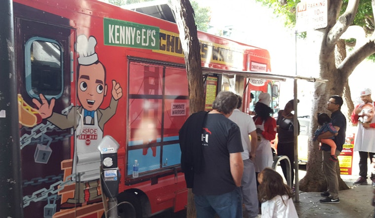 'Inside The NBA' Food Truck Visits Hayes Valley