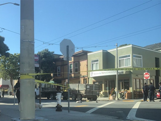 Woman struck by truck in Bernal Heights suffers life-threatening injuries