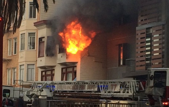 Fire Breaks Out At Dolores And Market