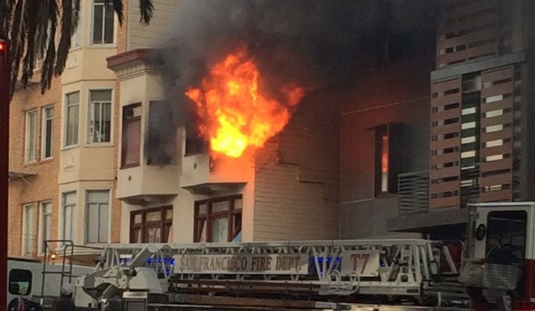 Fire Breaks Out At Dolores And Market