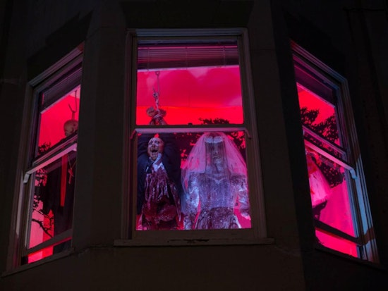 The Story Behind The Castro's Goriest Halloween Window Display