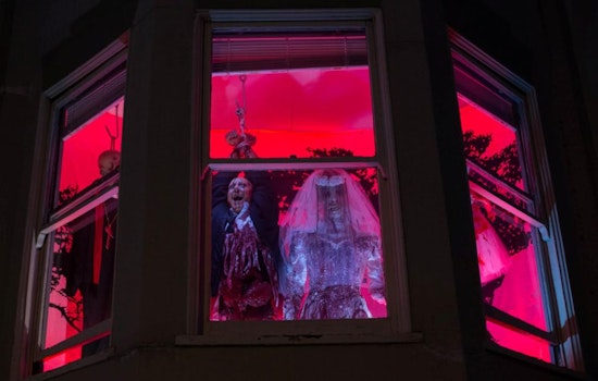 The Story Behind The Castro's Goriest Halloween Window Display
