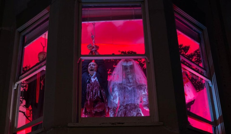 The Story Behind The Castro's Goriest Halloween Window Display