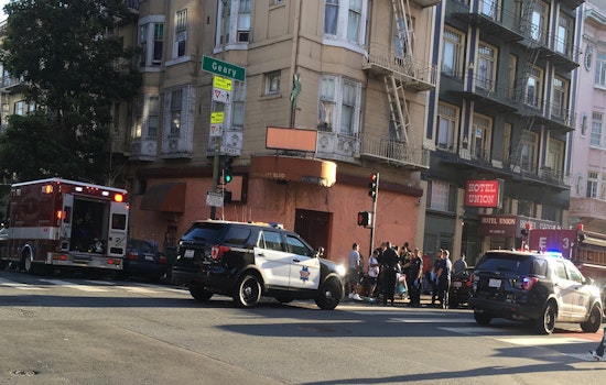 Tenderloin crime: Stolen vehicle topples fire hydrant, fight leads to stabbing, more