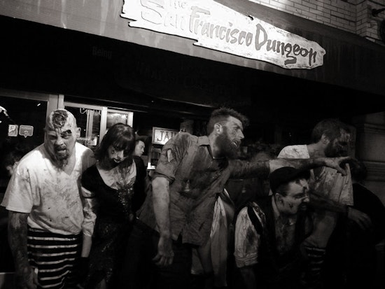 The Wharf's SF Dungeon Gets Spookier With Halloween Zombies And More
